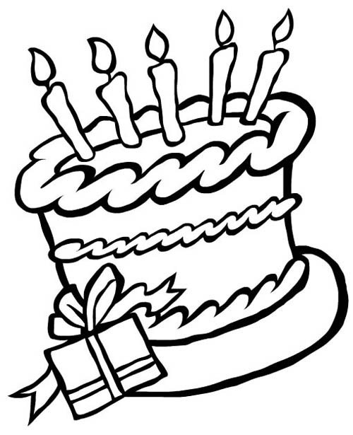 Happy Birthday Coloring Pages - Bestofcoloring.com - ClipArt Best ...