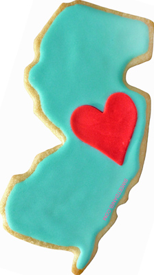 New Jersey State Shape Cookie Cutter