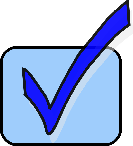 Checkbox Clipart - Tumundografico