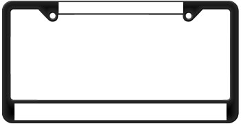 License plate clipart