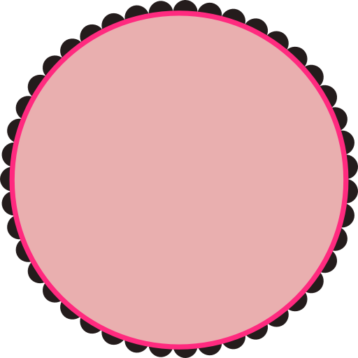 Red Circle Frame Clipart