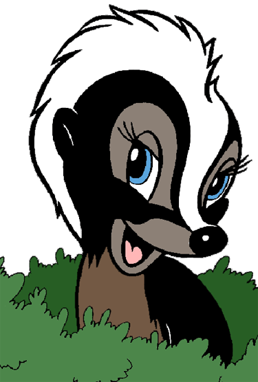 Bambi's Flower the Skunk Clip Art Images | Disney Clip Art Galore