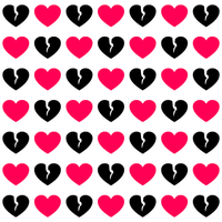 Pink And Black Hearts Wallpaper Pictures, Images & Photos ...
