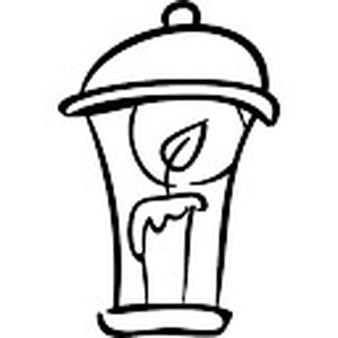 Candle outline Icons | Free Download