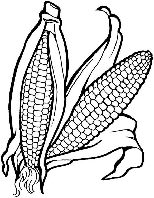 Vegetable Coloring Pages - Free Printable Coloring Pages