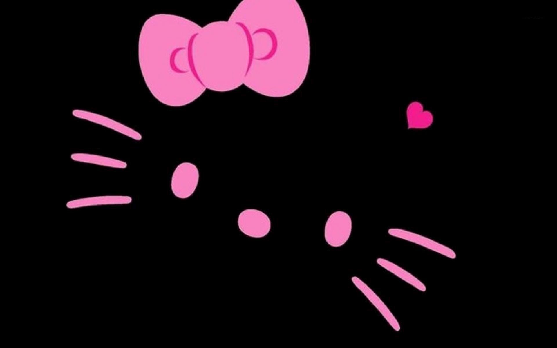 Black And Pink Hello Kitty