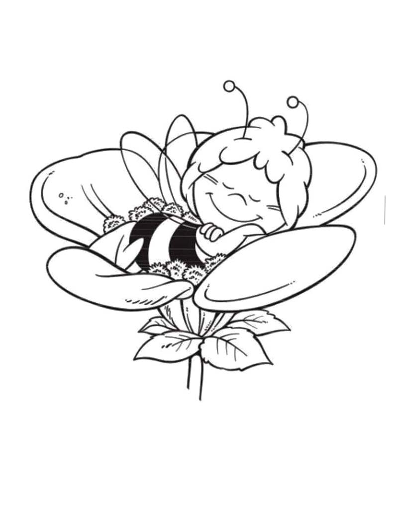 1000+ images about bee coloring pages