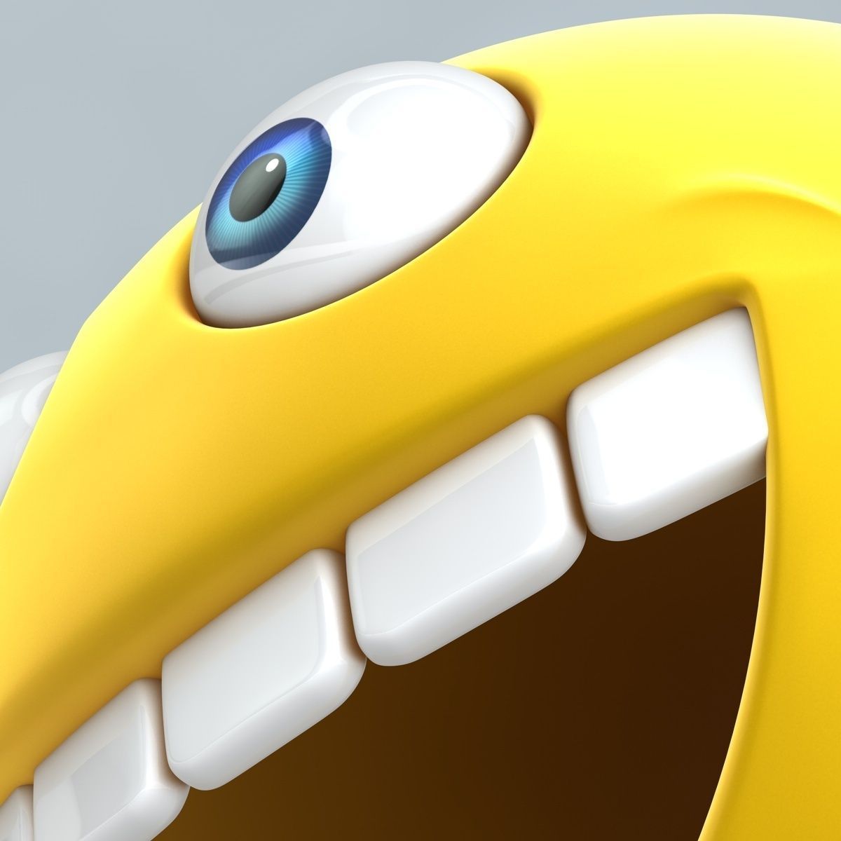 Smiley Face 3D Model OBJ 3DS FBX C4D | CGTrader.com