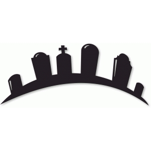 Silhouette Design Store - View Design #33003: gravestone