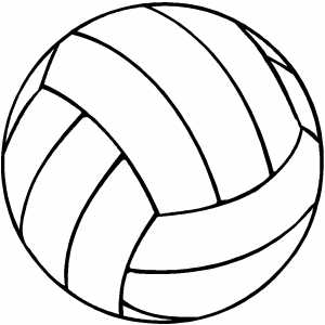 Volleyball Ball Drawing 53192 | RAMWEB