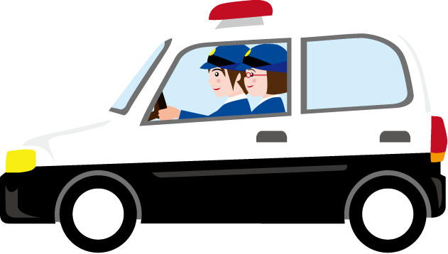 Clip art police car - Clipartix