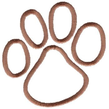 Best Photos of Lion Paw Print Outline - Wolf Paw Print Clip Art ...