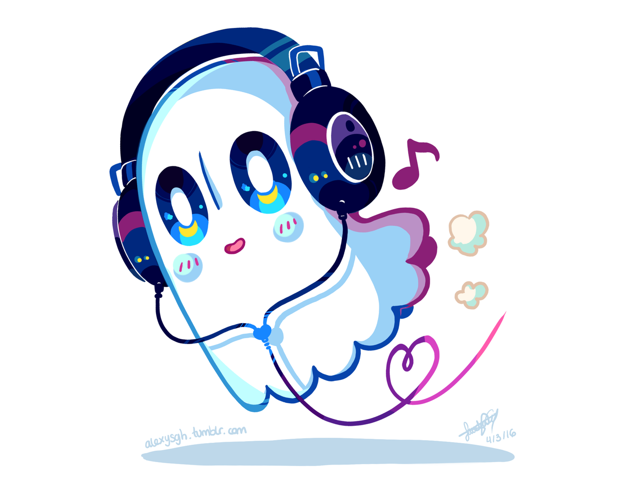 Cute little ghost by SandraGH on DeviantArt
