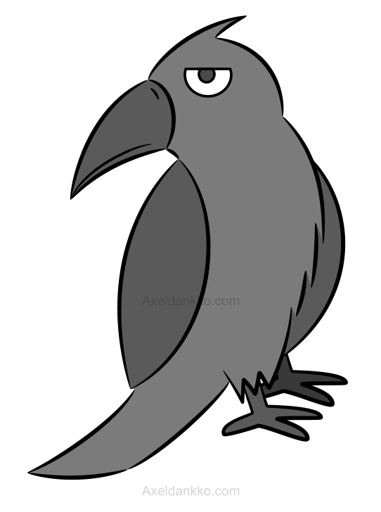 How to Draw a Crow