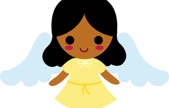 33 Beautiful Black Angels Clip Art - 7te.org