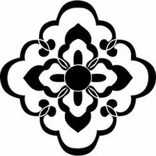 Printable Damask Pattern Clipart - Free to use Clip Art Resource