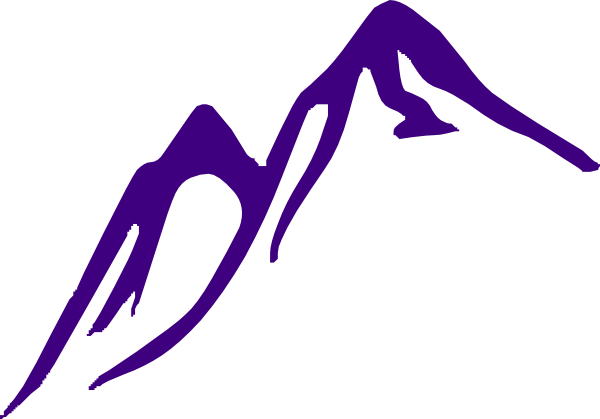 Ski slope clipart free