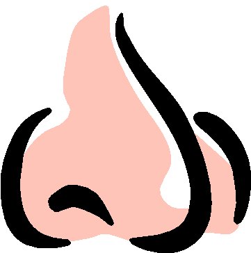 Nose cartoon clipart