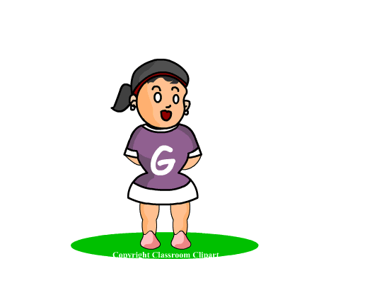 Cheerleading Animated Clipart: CL7-cc : Classroom Clipart