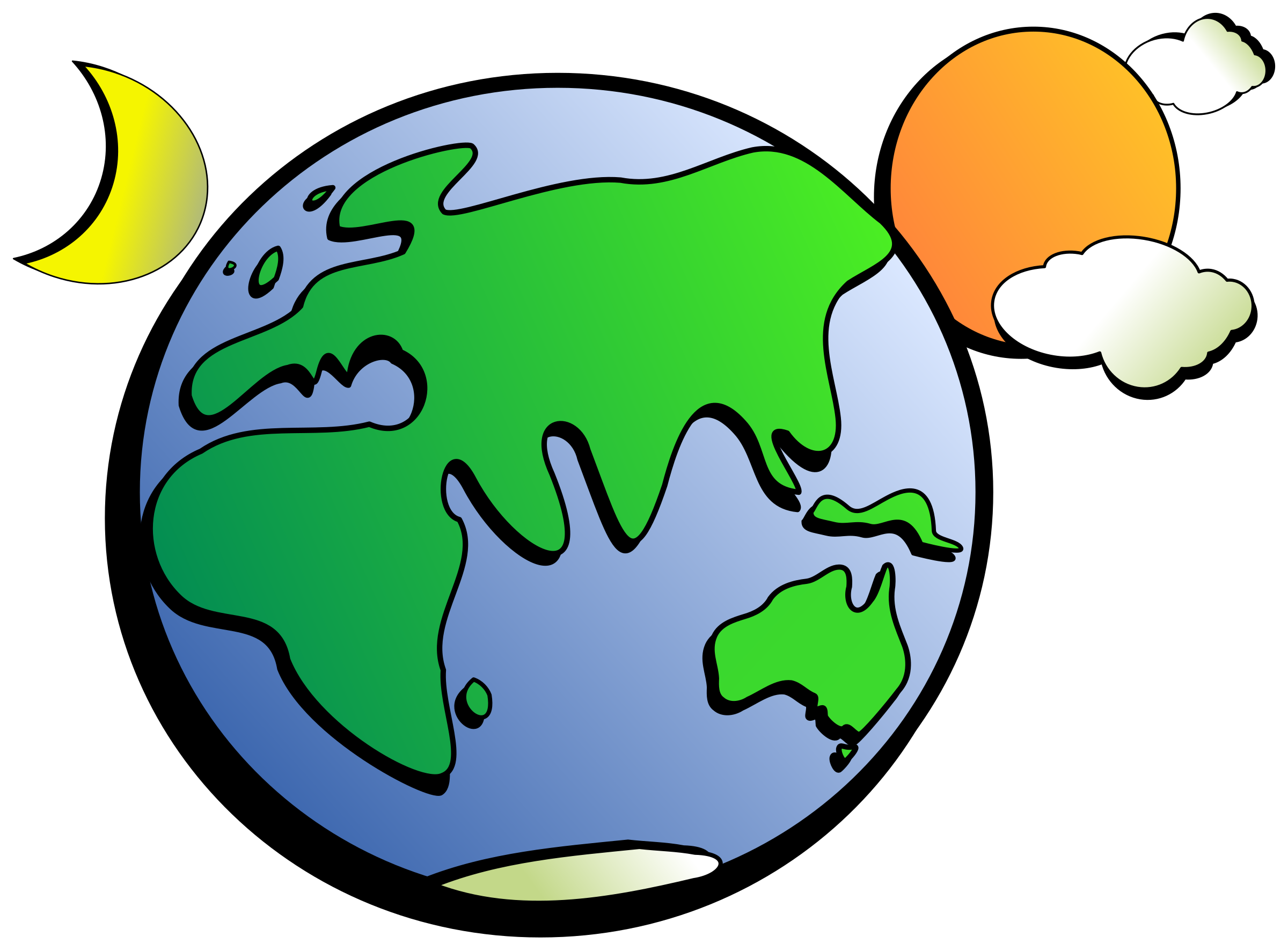 Clipart - Aussie Earth