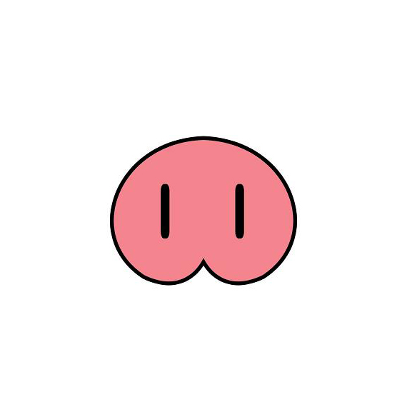 Pig nose clipart