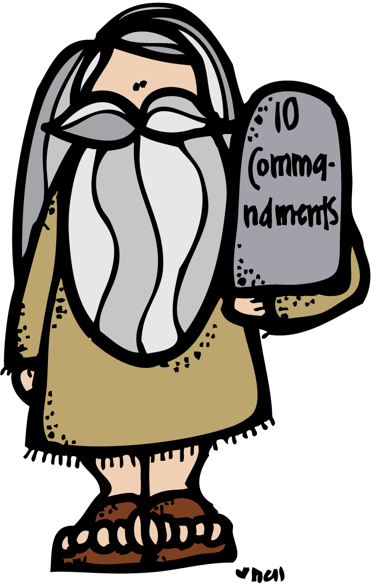 Commandments clipart