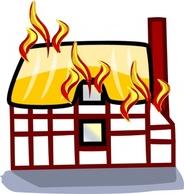 Houses clip art Free Vector - Buildings Vectors | DeluxeVectors.com