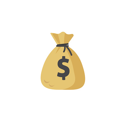 Money Bag Clip Art, Vector Images & Illustrations