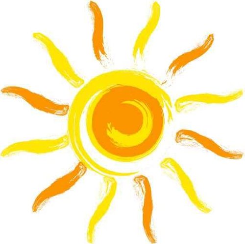 Amazon.com: Wallmonkeys WM106263 Vector Sun Peel and Stick Wall ...