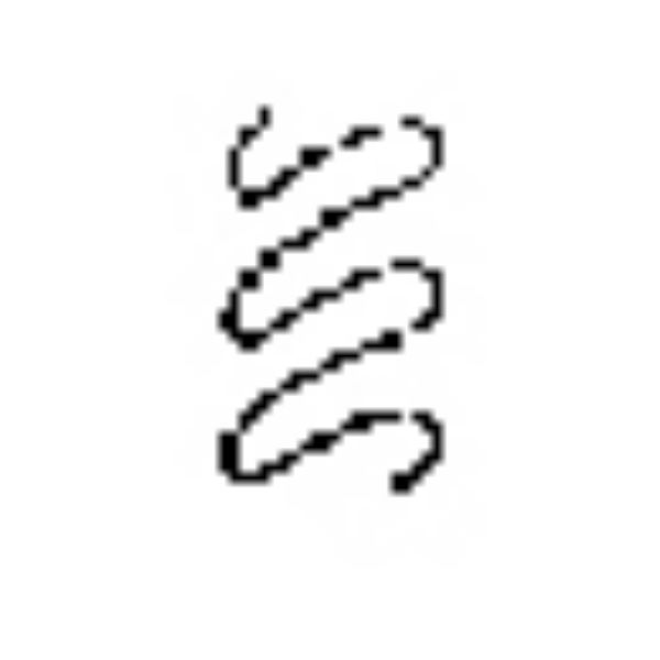 PUN-107.07 - Design Stamp, Alternative, Squiggly Line