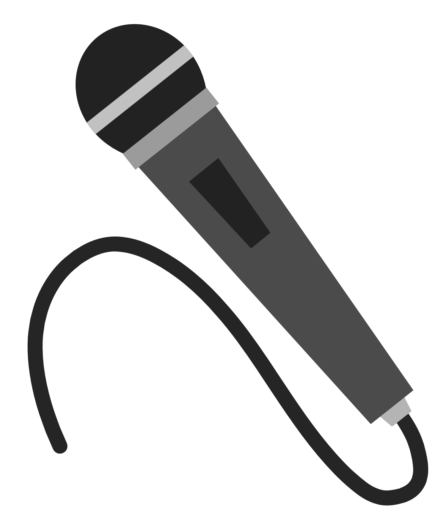 Microphone Cutie Mark by The-Smiling-Pony