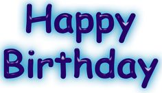 Happy Birthday Text