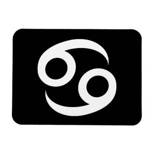 Black and White Cancer Symbol from Zazzle.
