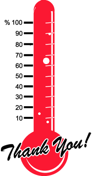 Printable Fundraising Thermometer - ClipArt Best