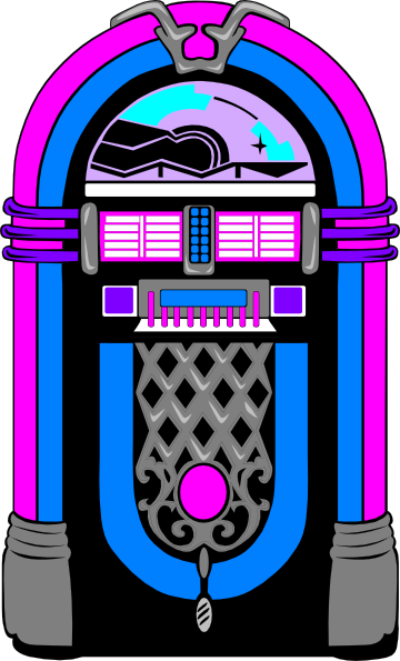 Jukebox clip art - vector clip art online, royalty free & public ...