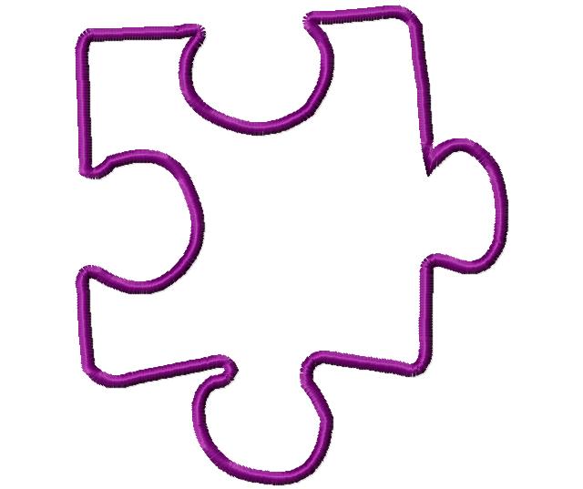 Free Machine Applique Puzzle Piece - Free Embroidery Designs Daily