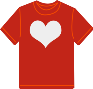 Red T-shirt clip art - vector clip art online, royalty free ...
