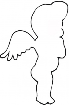 Angel Outlines - ClipArt Best