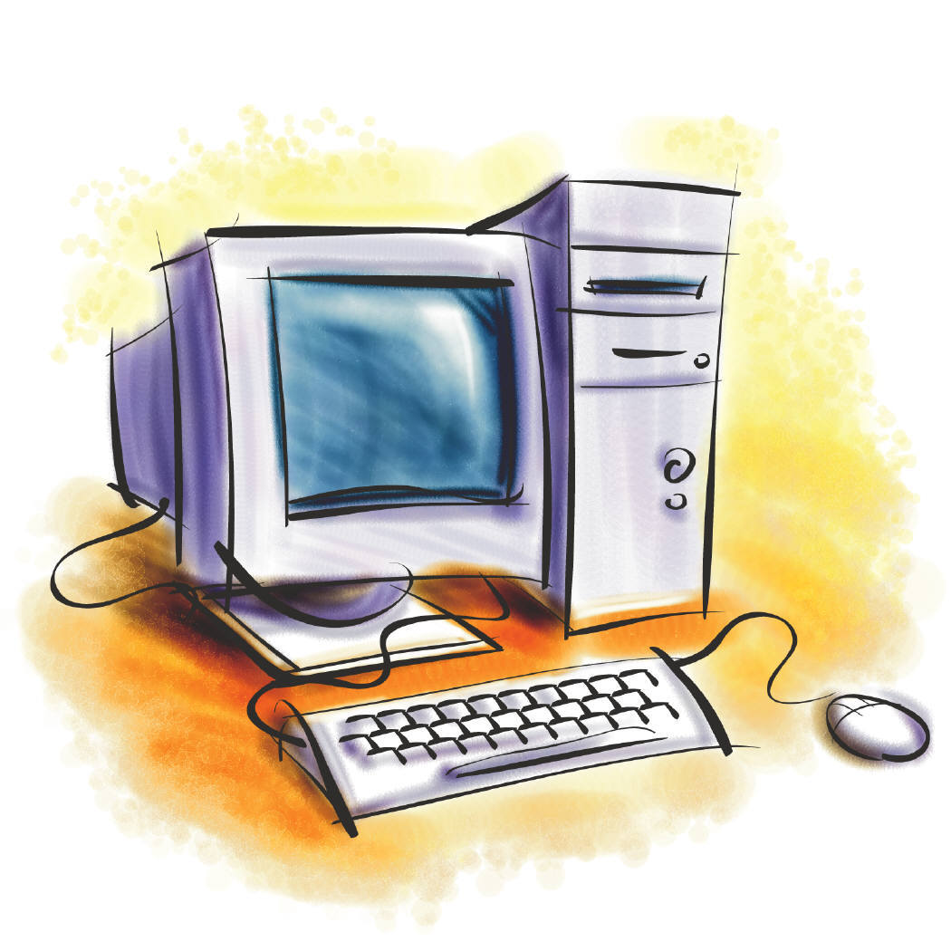 computer-cartoon; computer-cartoon