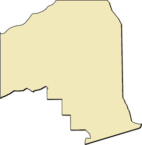 Putnam County, "Clipart" Style Maps in 50 Colors