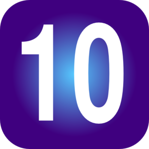 Number 10 clip art - vector clip art online, royalty free & public ...