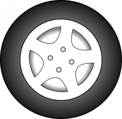 Car Cartoon Free Style Wheel Chrome Vehicle Detail Auto Wheels Rim ...