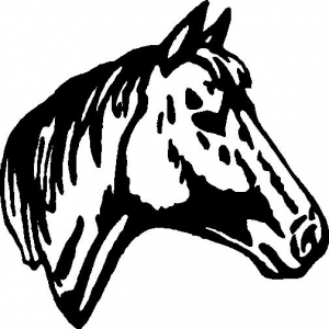 VWLH006(HORSE HEAD): Bowtree Store - Buy Bow Hangers Steel Signs ...