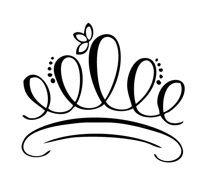 Crown Line Drawing