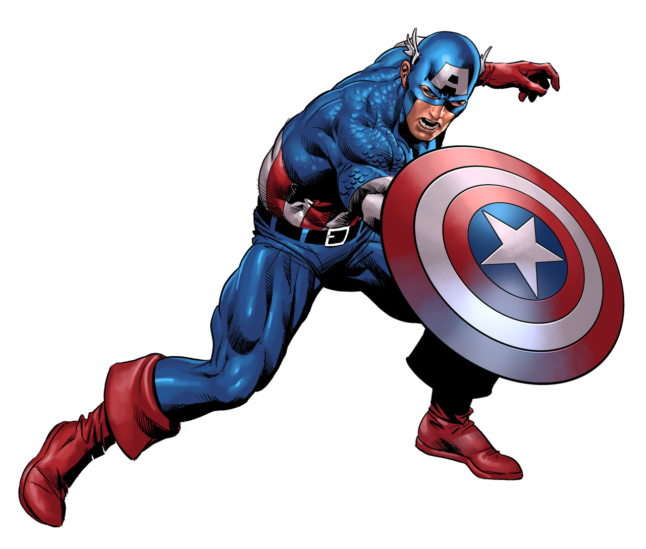 Comic Captain America - ClipArt Best