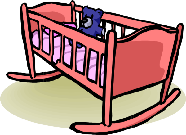 Baby Cradle Clipart