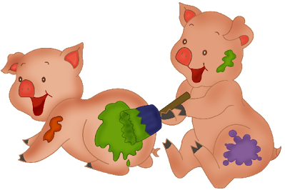 Funny Pigs - Farm Animal Images