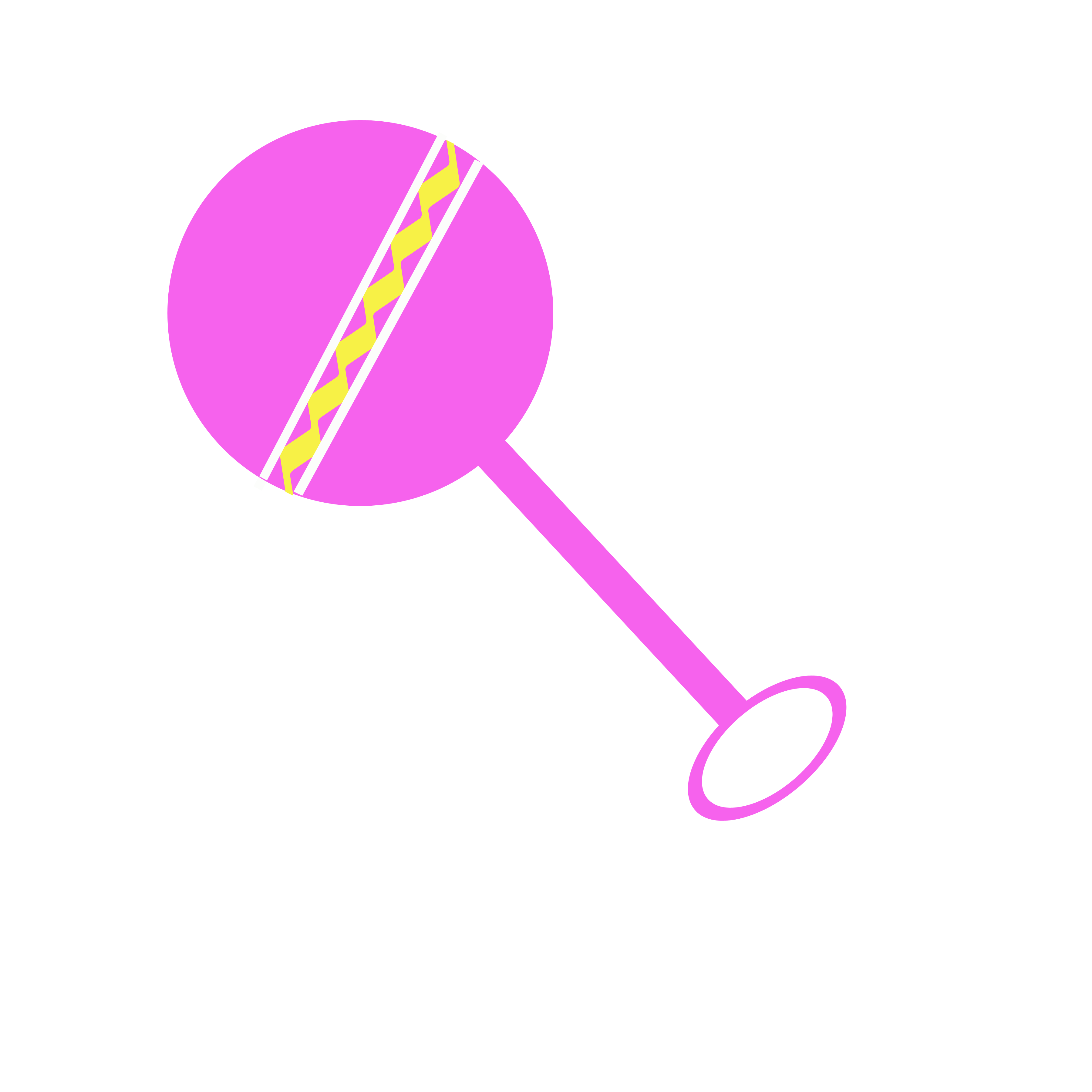 Transparent baby rattle clipart