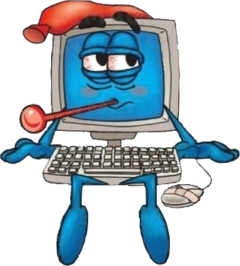 Pix For > Sick Computer