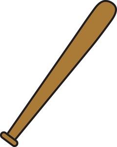 Crossed Baseball Bat Clipart - Free Clipart Images